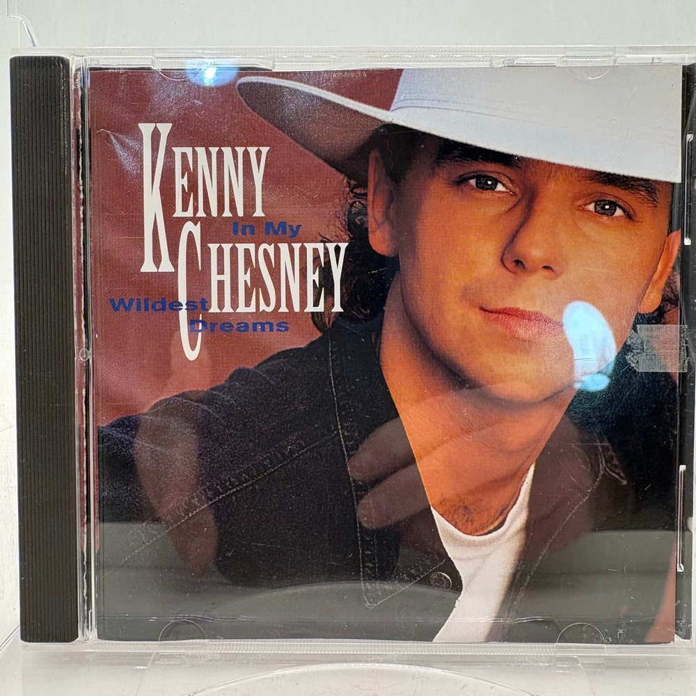 Kenny‎ Chesney In My Wildest Dreams CD 1994 Debut Album 9 42023-2 Country Music
